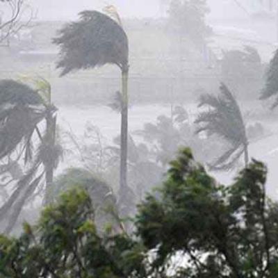 ප්‍රදේශ කිහිපයකට අද තද සුළං