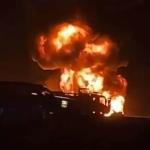 මක්කම වඳින්න ගිය ඉන්දීය පිරිසක් රැගත් බස් රථයක් අනතුරට : 45ක් මරුට