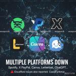 Cloudflare බිඳවැටේ : ලොව පුරා වෙබ් අඩවි විශාල ප්‍රමාණයක් අක්‍රියයි