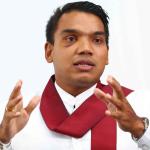 ලාල්කාන්ත ආගමික ද්වේෂය පතුරවනවා - නාමල් රාජපක්ෂ