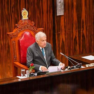 ජනපතිගෙන් අද පාර්ලිමේන්තුවට විශේෂ ප්‍රකාශයක්