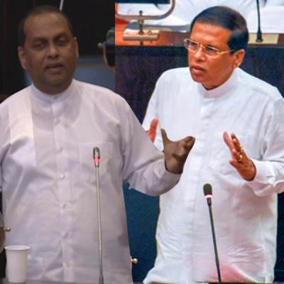 මෛත්‍රී අංගොඩ ද? වැලිකඩ ද? : පාර්ලිමේන්තුව උණුසුම්