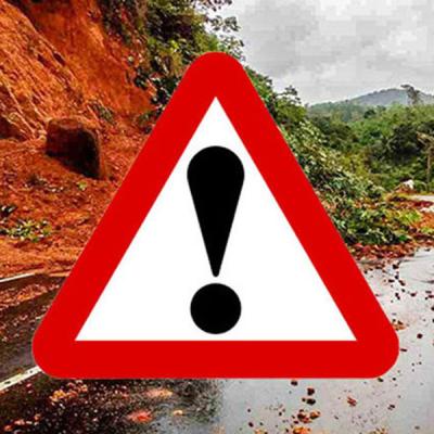 දිස්ත්‍රික්ක කිහිපයකට නාය යාම් අනතුරු ඇඟවීම්