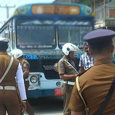 මගී ප්‍රවාහන බස් රථ දෛනිකව පරික්ෂා කරන්න යයි