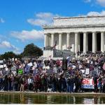 ට්‍රම්ප්ට එරෙහිව ඇමරිකා එක්සත් ජනපදය පුරා "නෝ කිංග්ස්" විරෝධතා