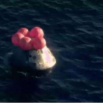 'Artemis II' ගගනගාමීන් ආරක්ෂිතව පෘථිවියට