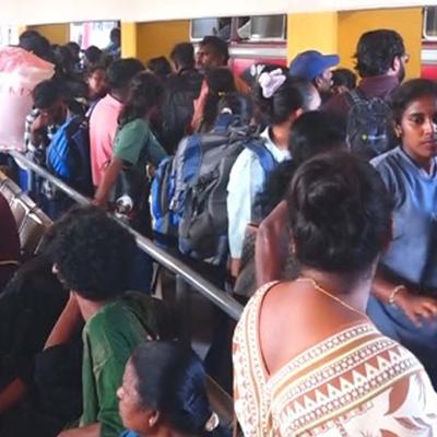 ගම්බිම් බලා යන ජනතාවට අදත් විශේෂ බස් රථ සහ දුම්රිය සේවා