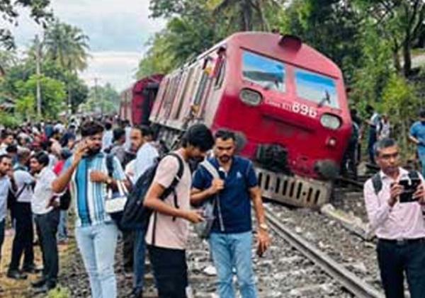 සාගරිකා පීලි පැනීමෙන් පසු දුම්රිය ධාවනය වෙන්නේ මෙහෙමයි