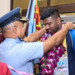 රන් පදක්කම් දිනූ රුමේෂ් තරංගට ගුවන් හමුදාවෙන් උසස්වීමක්