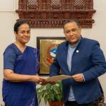 ඩොලර් මිලියනයක මානුෂීය ආධාරය නිල වශයෙන් නේපාලයට පිරිනැමේ