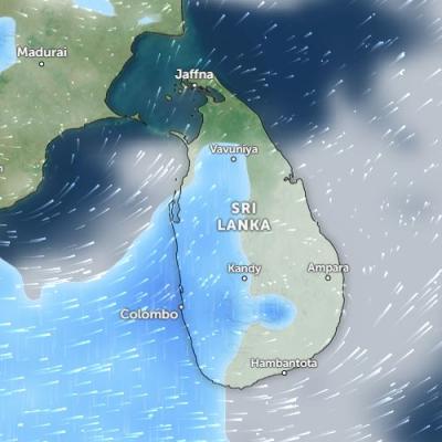 ප්‍රදේශ කිහිපයකට මි.මී. 75 ඉක්මවූ තද වැසි
